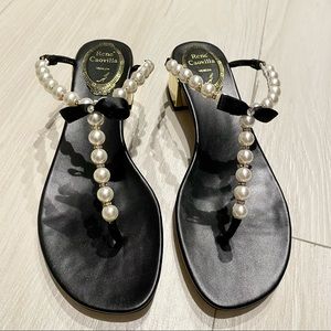 Rene Covilla flat sandals